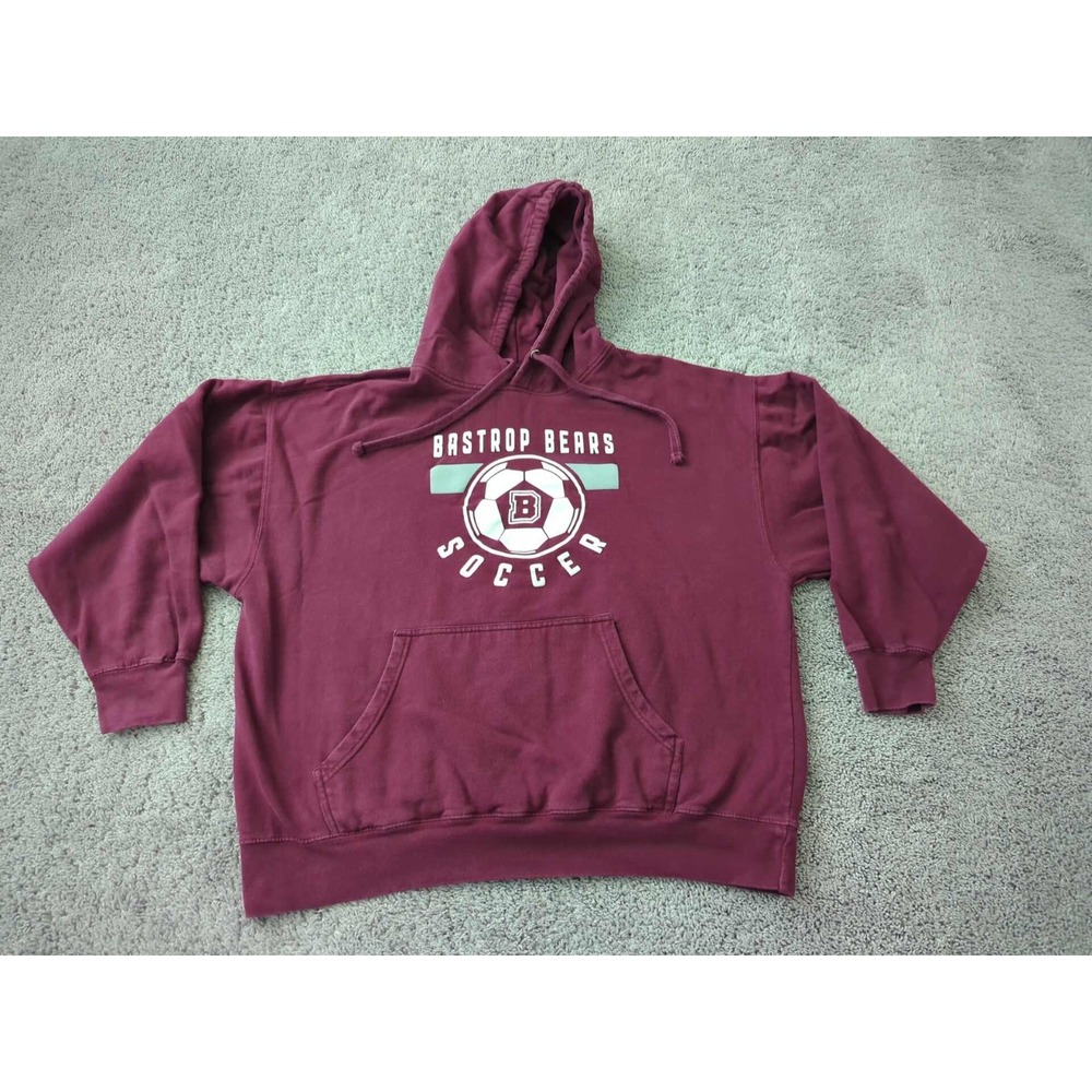 Bastrop Bears‎ Pullover Hoodie Mens 2XL Soccer Fan Cloth Team Red